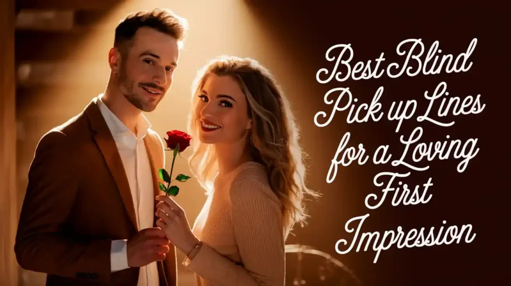 Best Blind Pick Up Lines for a Loving First Impression