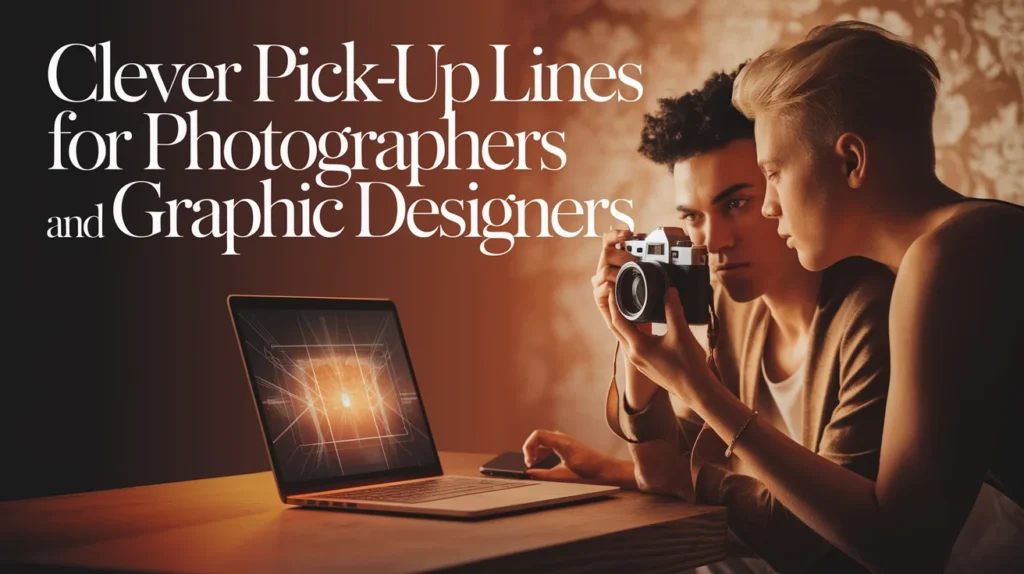 Clever Pick-Up Lines for Photographers and Graphic Designers