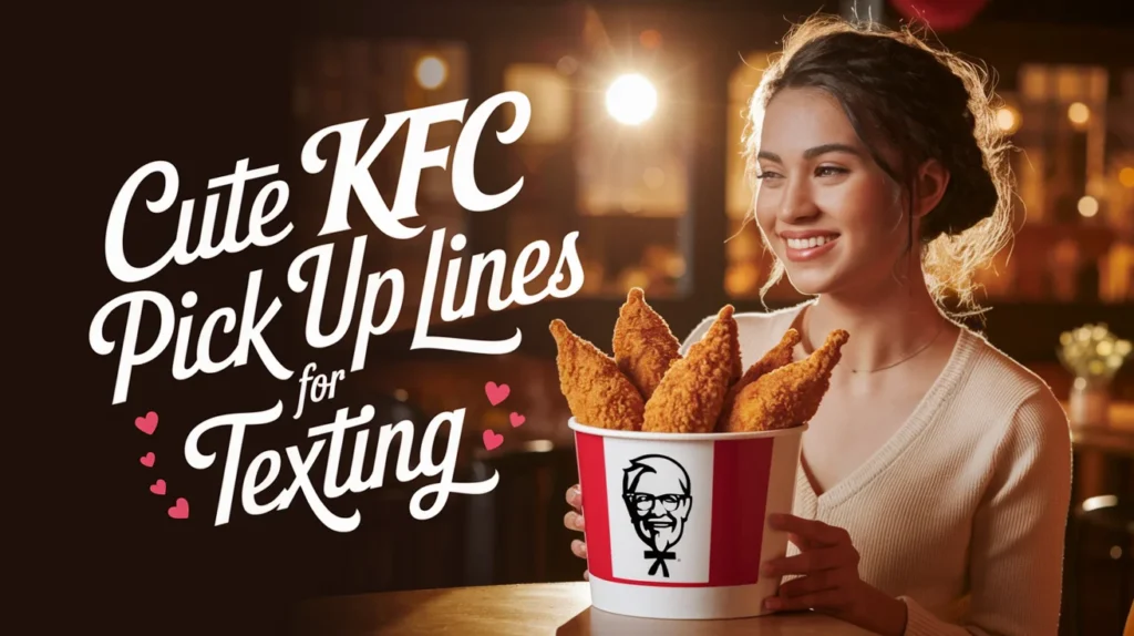 Cute KFC Pick Up Lines for Texting