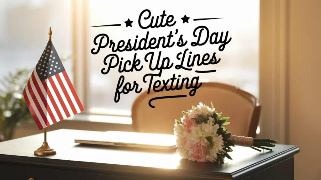 Cute President’s Day Pick Up Lines for Texting