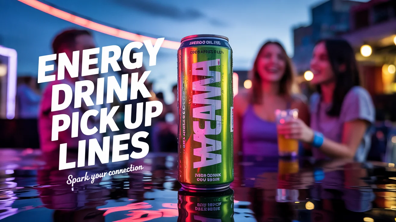 Energy Drink Pick Up Lines