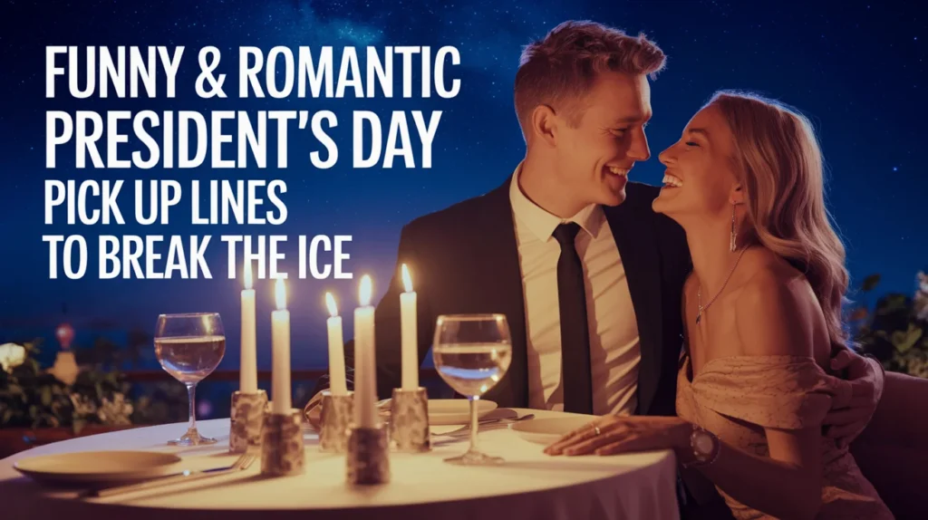 Funny & Romantic President’s Day Pick Up Lines to Break the Ice