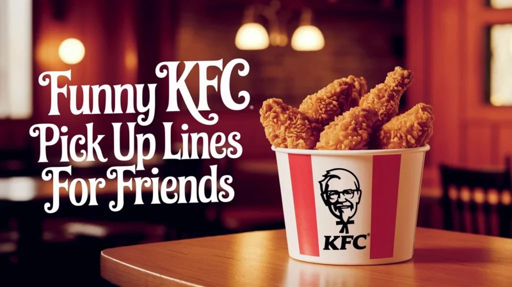 Funny KFC Pick Up Lines for Friends