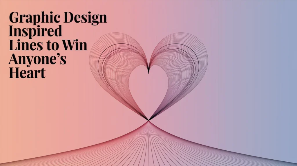 Graphic Design Inspired Lines to Win Anyone’s Heart