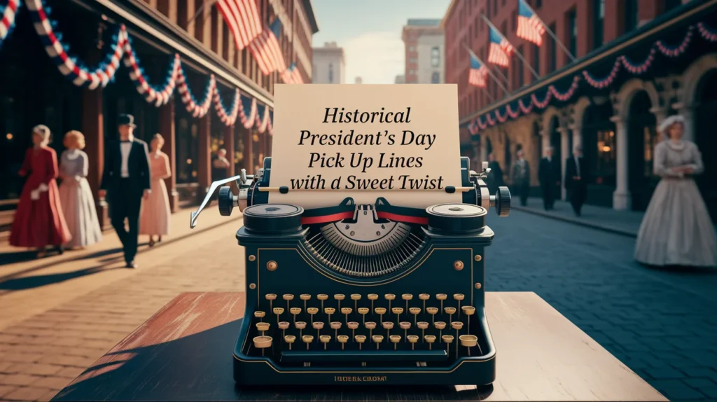 Historical President’s Day Pick Up Lines with a Sweet Twist