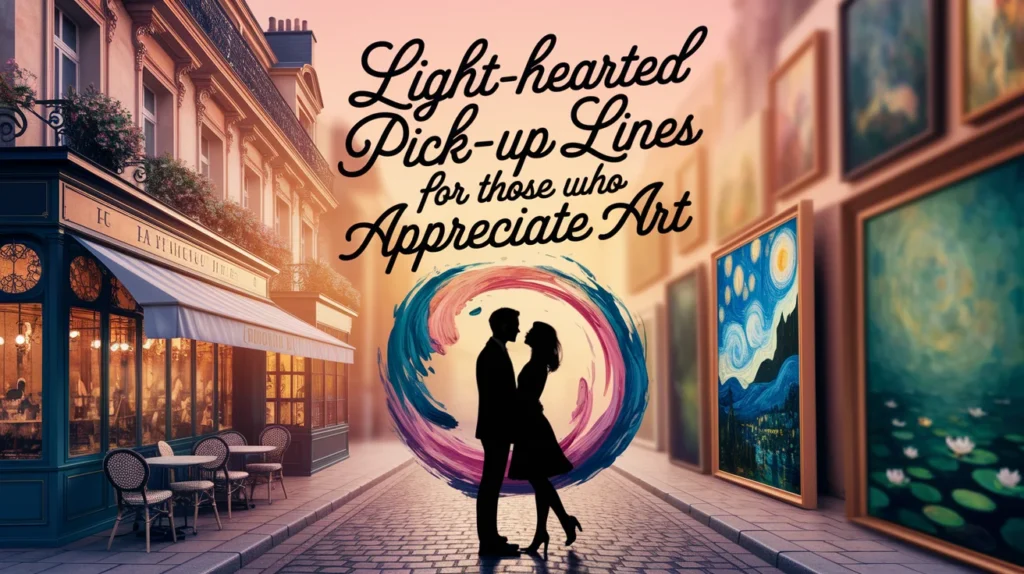 Light-Hearted Pick-Up Lines for Those Who Appreciate Art