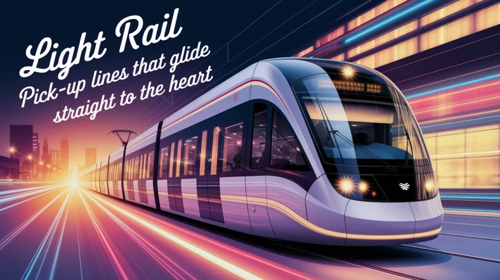 Light Rail Pick-Up Lines That Glide Straight to the Heart
