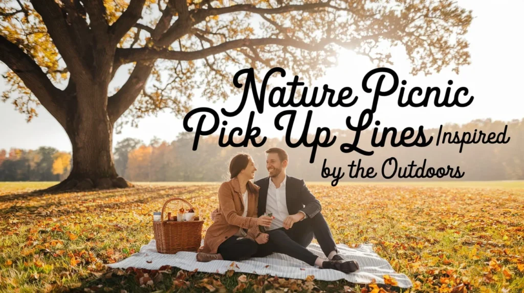 Nature Picnic Pick Up Lines Inspired by the Outdoors