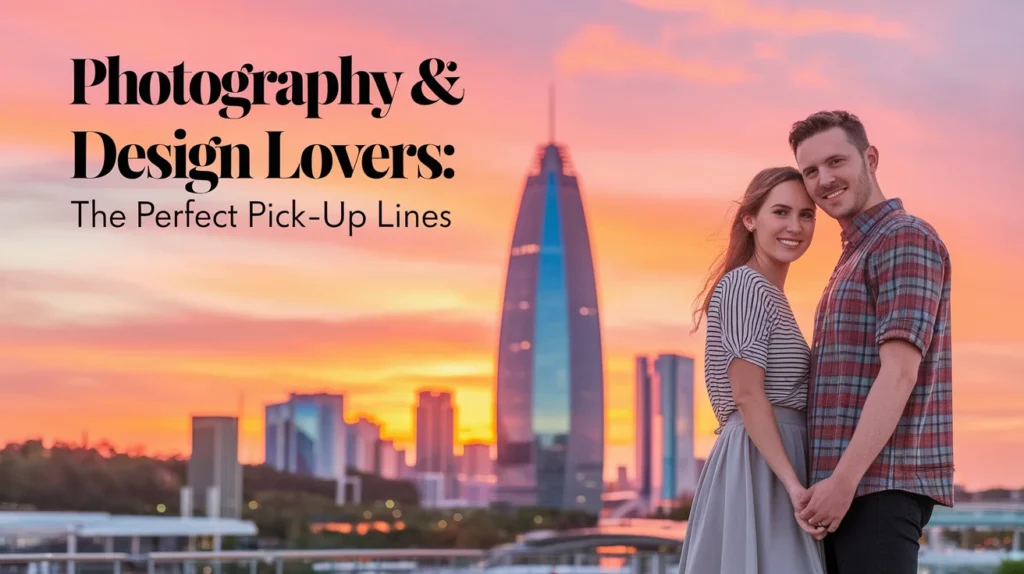 Photography & Design Lovers: The Perfect Pick-Up Lines