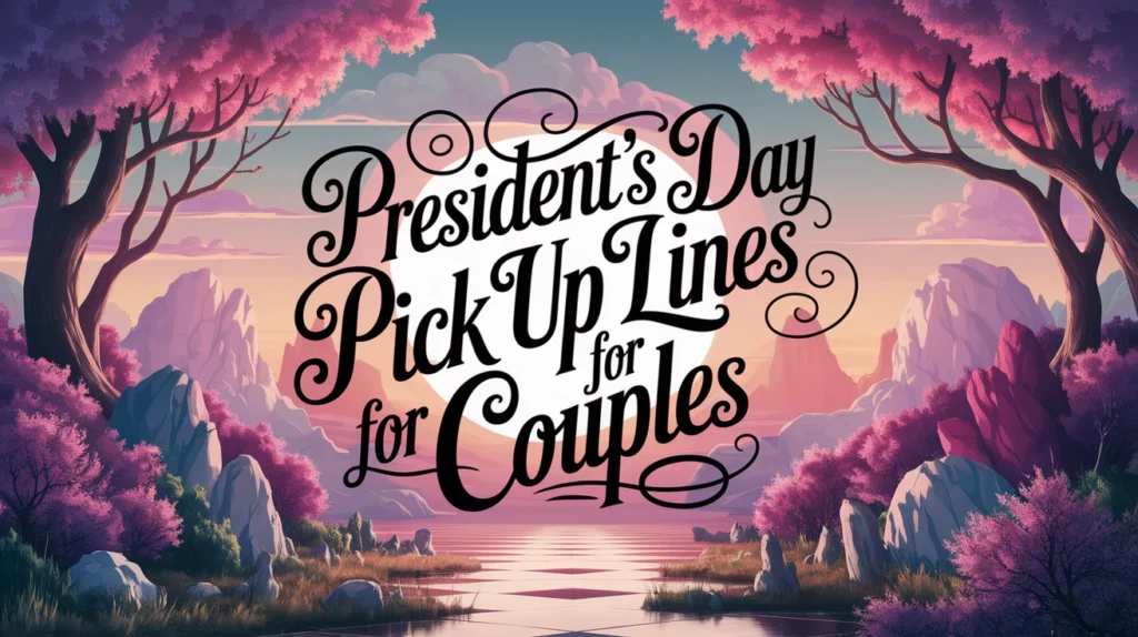 President’s Day Pick Up Lines for Couples