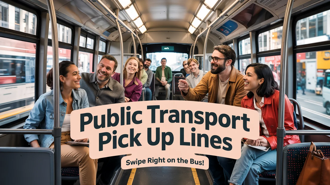 Public Transport Pick Up Lines