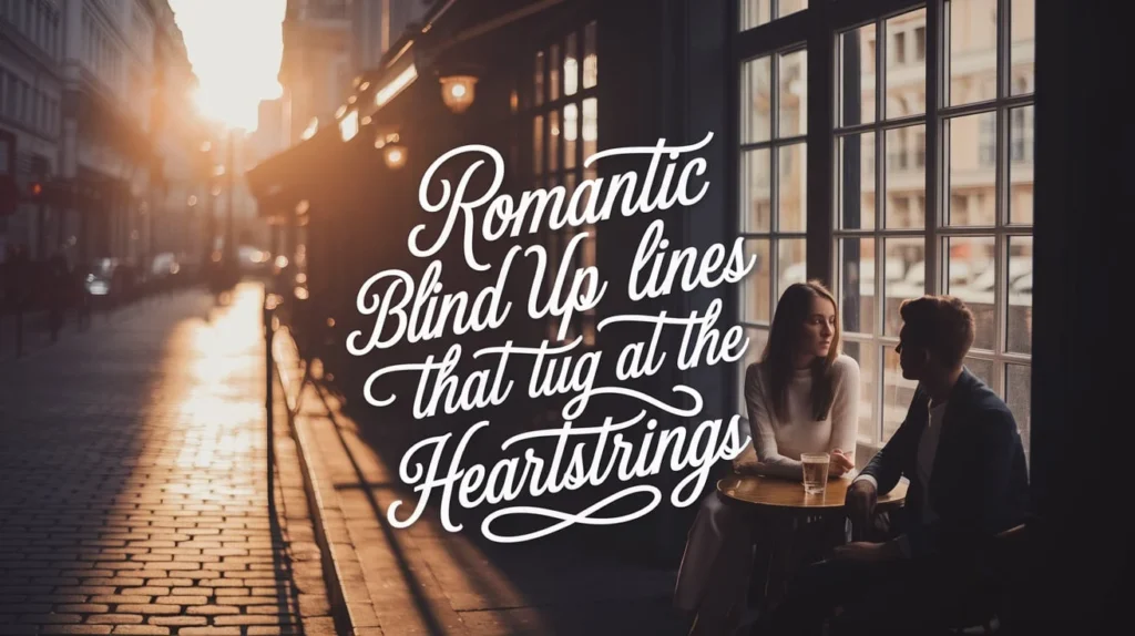 Romantic Blind Pick Up Lines That Tug at the Heartstrings