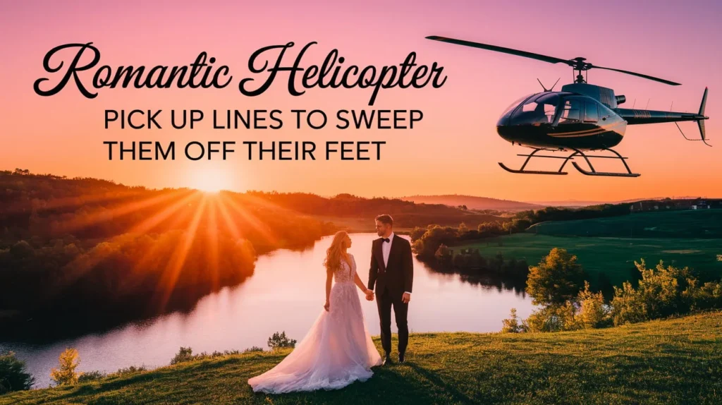 Romantic Helicopter Pick Up Lines to Sweep Them Off Their Feet