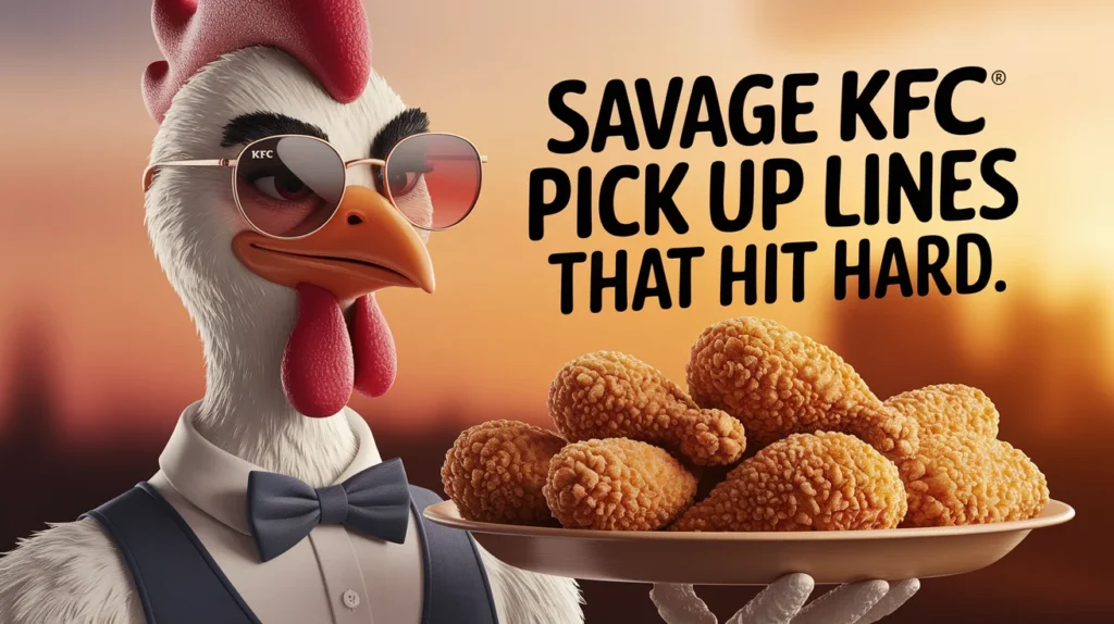 Savage KFC Pick Up Lines That Hit Hard