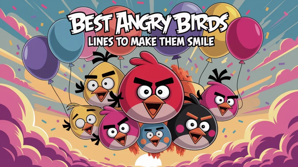 Best Angry Birds Lines to Make Them Smile