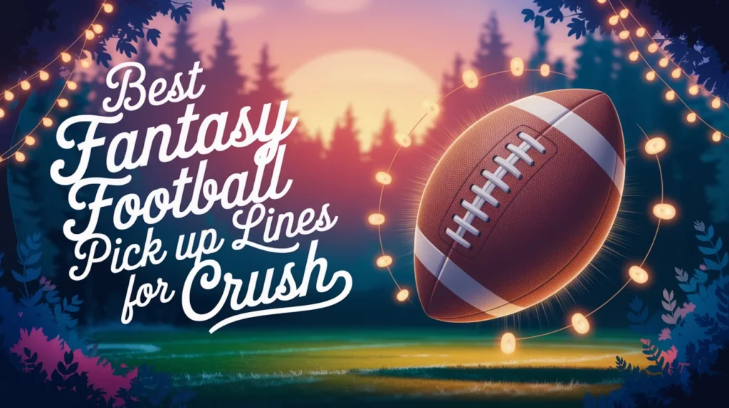 Best Fantasy Football Pick Up Lines for Crush