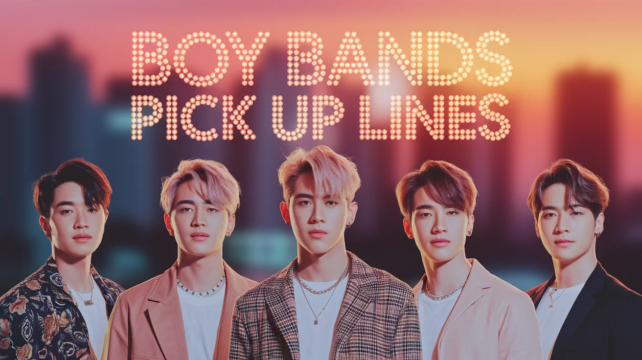 Boy Bands Pick Up Lines