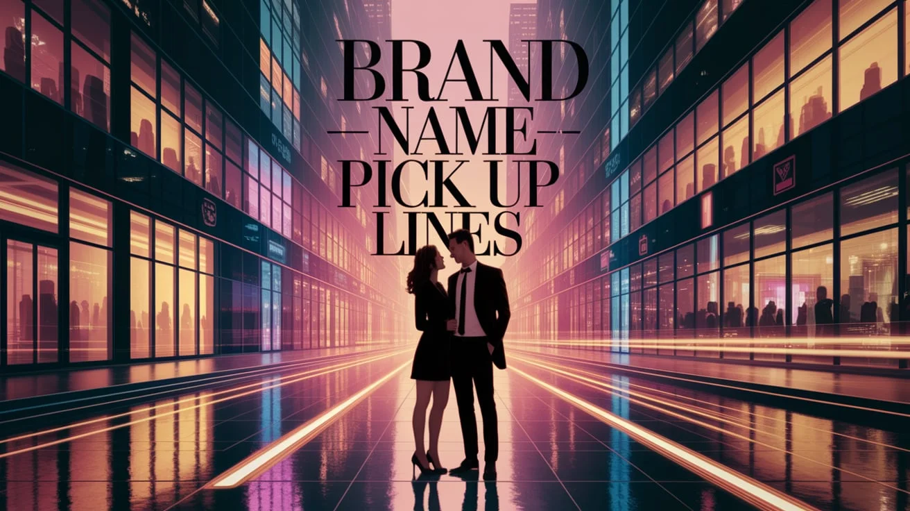 Brand Name Pick Up Lines