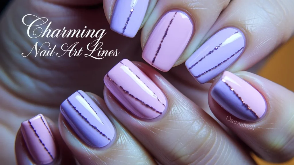 Charming Nail Art Lines