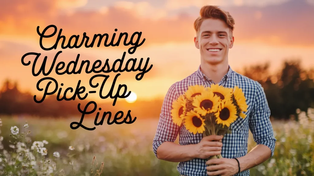 Charming Wednesday Pick-Up Lines