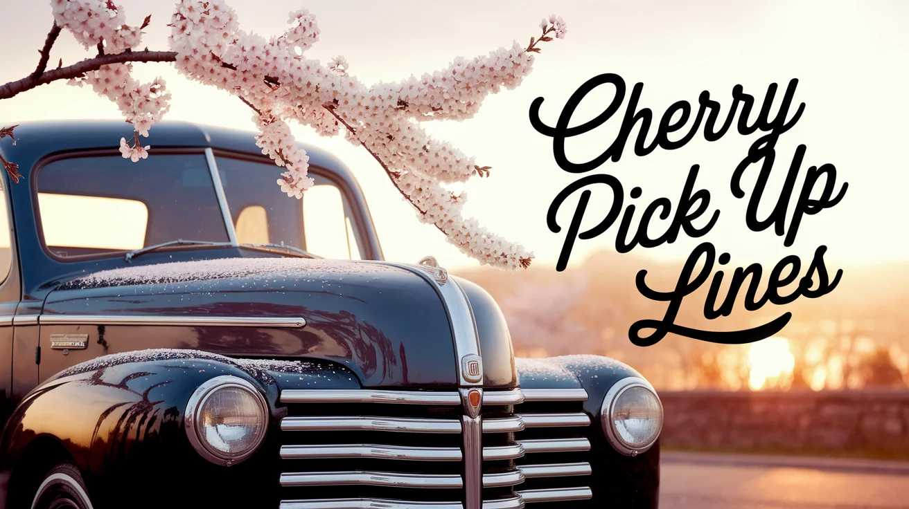 Cherry Pick Up Lines