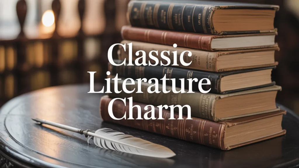 Classic Literature Charm