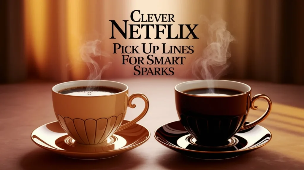 Clever Netflix Pick Up Lines for Smart Sparks