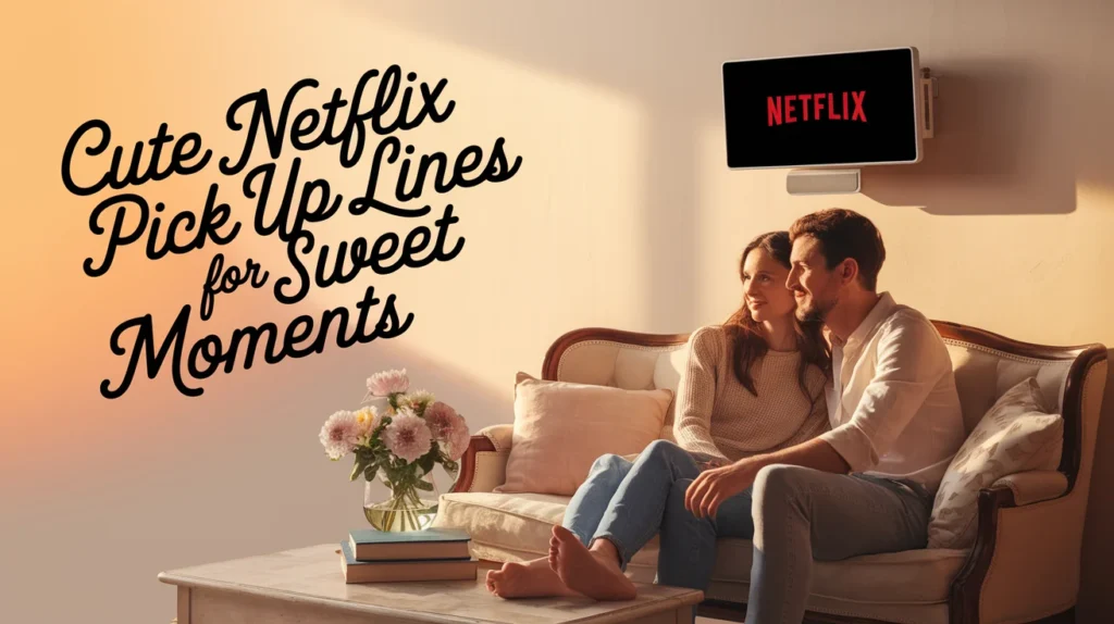 Cute Netflix Pick Up Lines for Sweet Moments