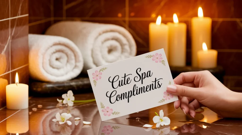 Cute Spa Compliments