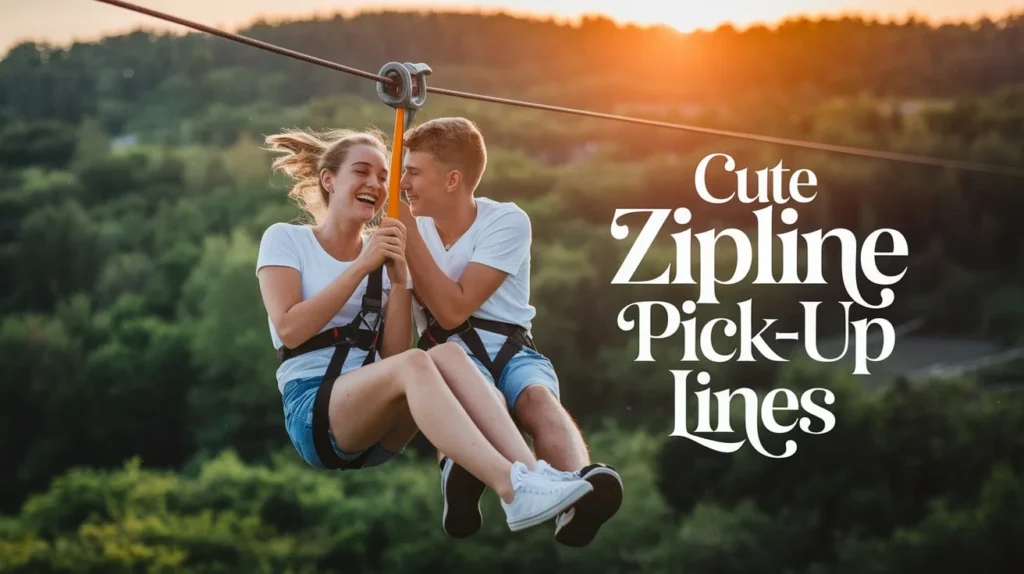 Cute Zipline Pick Up Lines