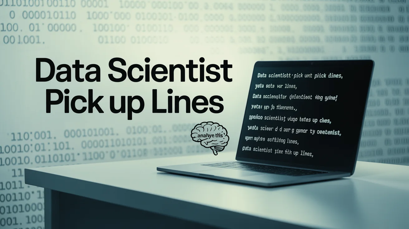 Data Scientist Pick Up Lines