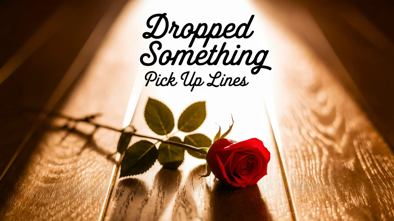 Dropped Something Pick Up Lines