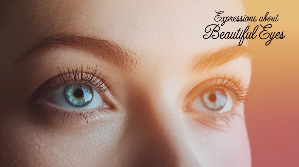 Expressions About Beautiful Eyes