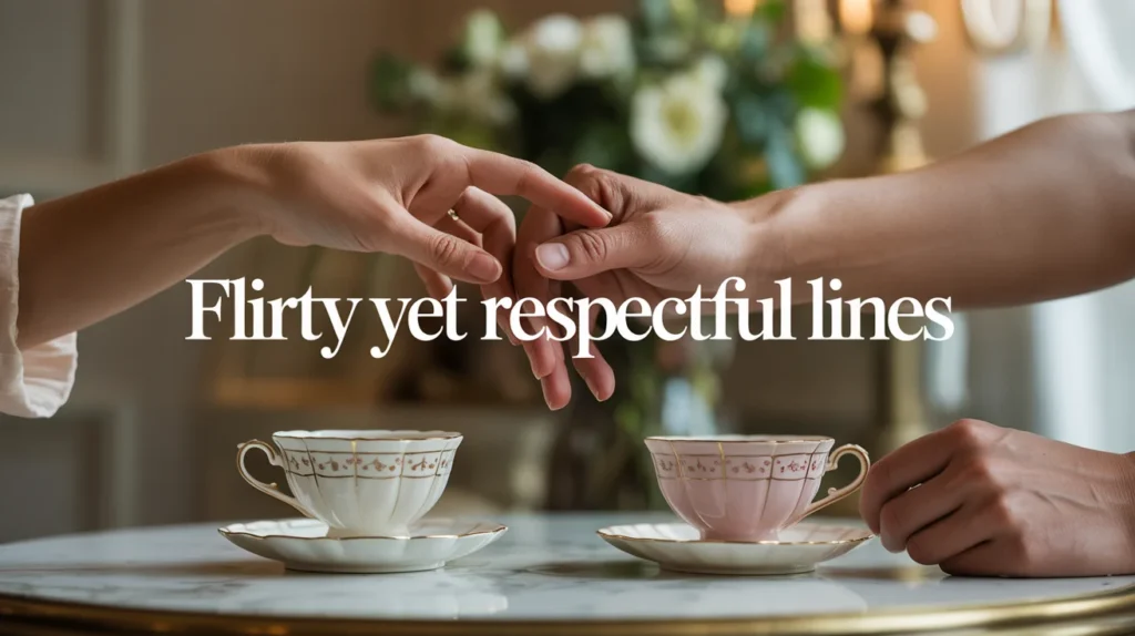 Flirty Yet Respectful Lines