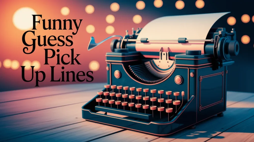 Funny Guess Pick Up Lines
