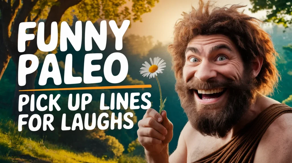 Funny Paleo Pick Up Lines for Laughs
