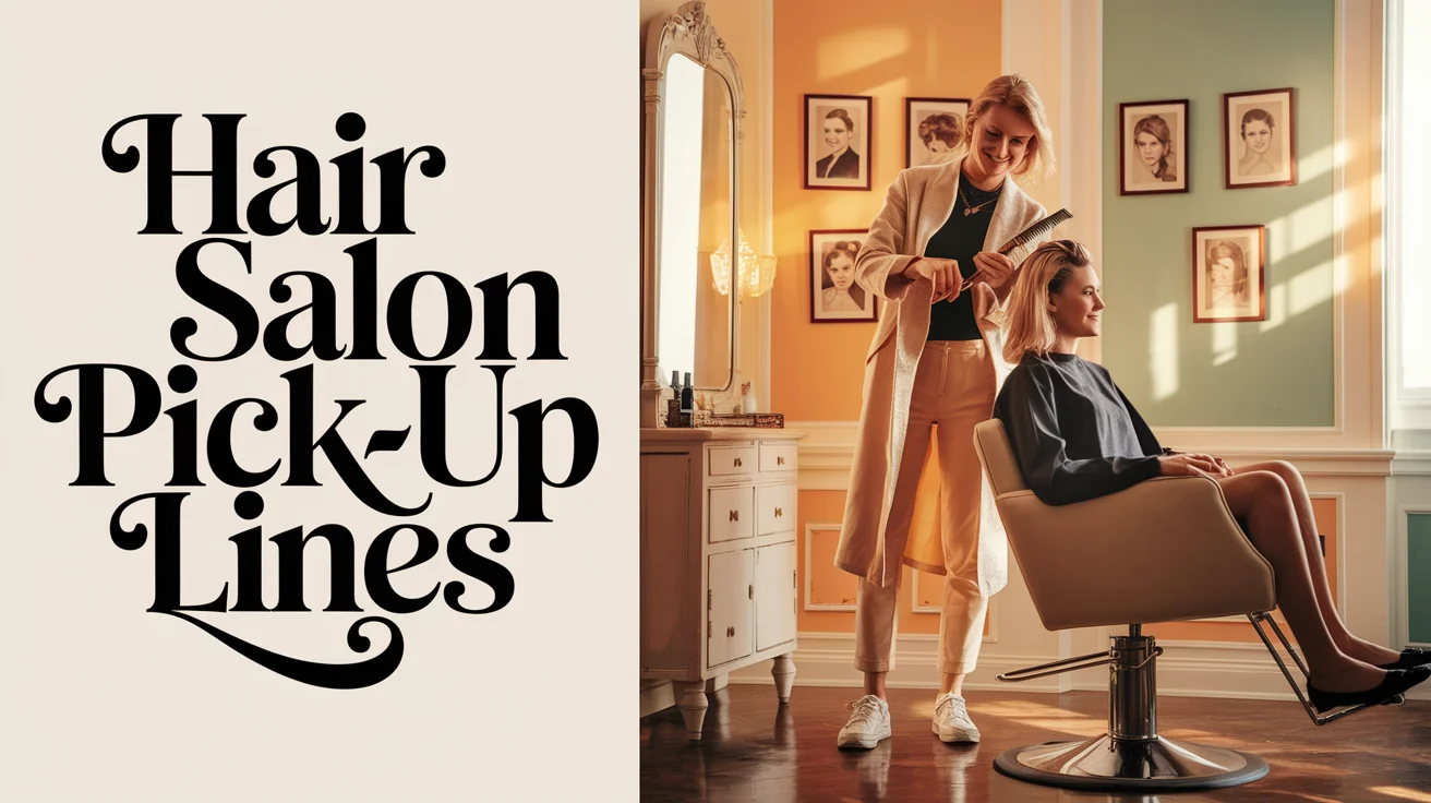 Hair Salon Pick-Up Lines