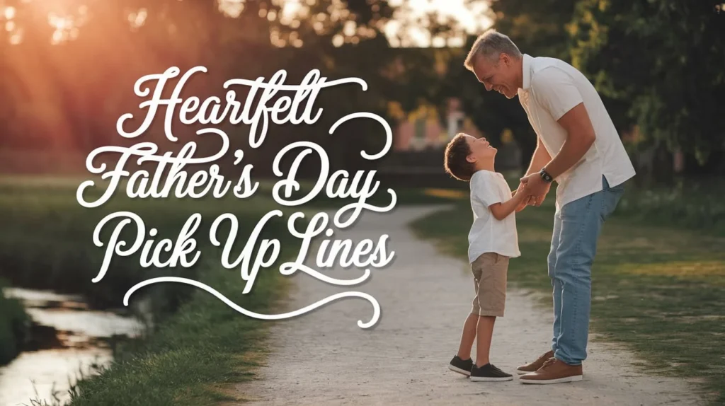 Heartfelt Father’s Day Pick Up Lines