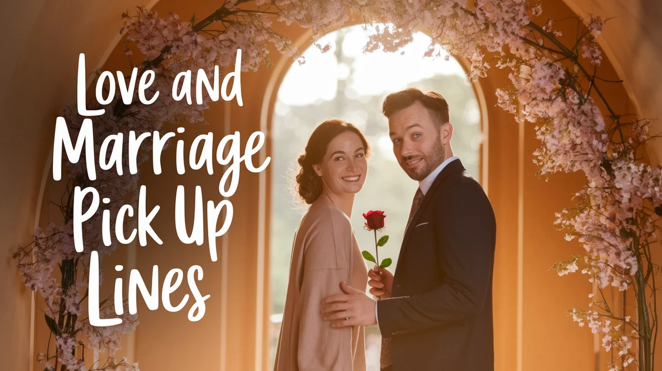 Love and Marriage Pick Up Lines