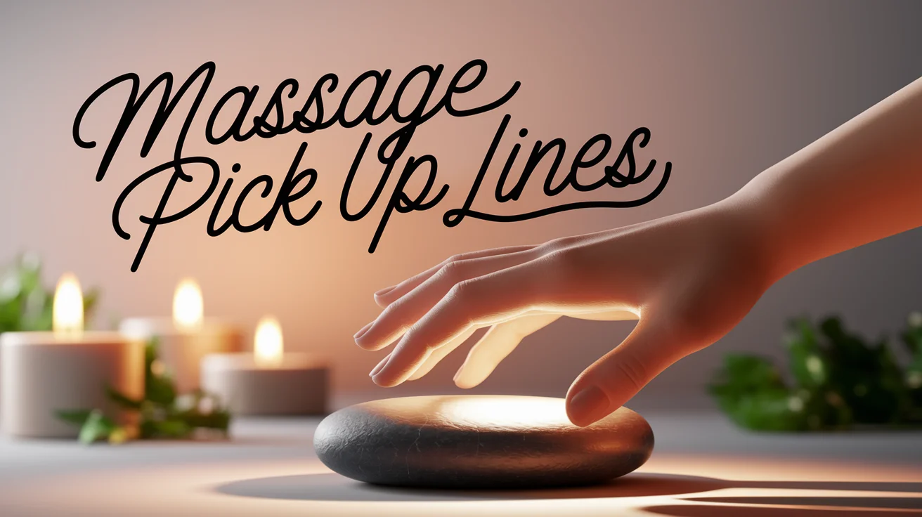 Massage Pick Up Lines