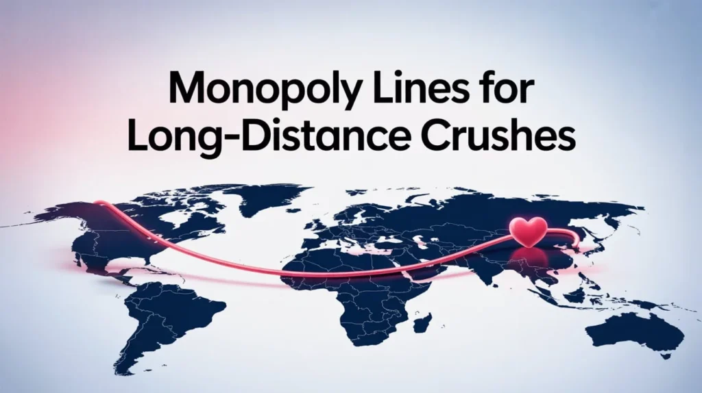 Monopoly Lines for Long-Distance Crushes