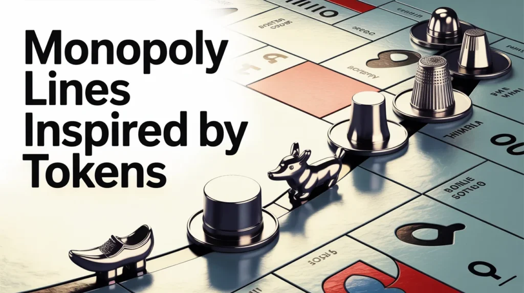 Monopoly Lines Inspired by Tokens