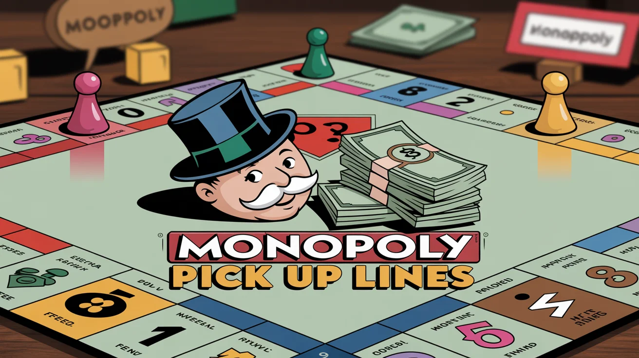 Monopoly Pick Up Lines