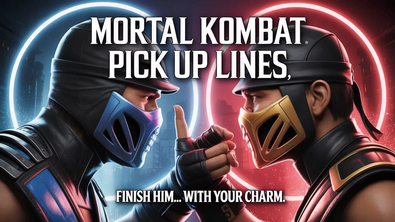 Mortal Kombat Pick Up Lines