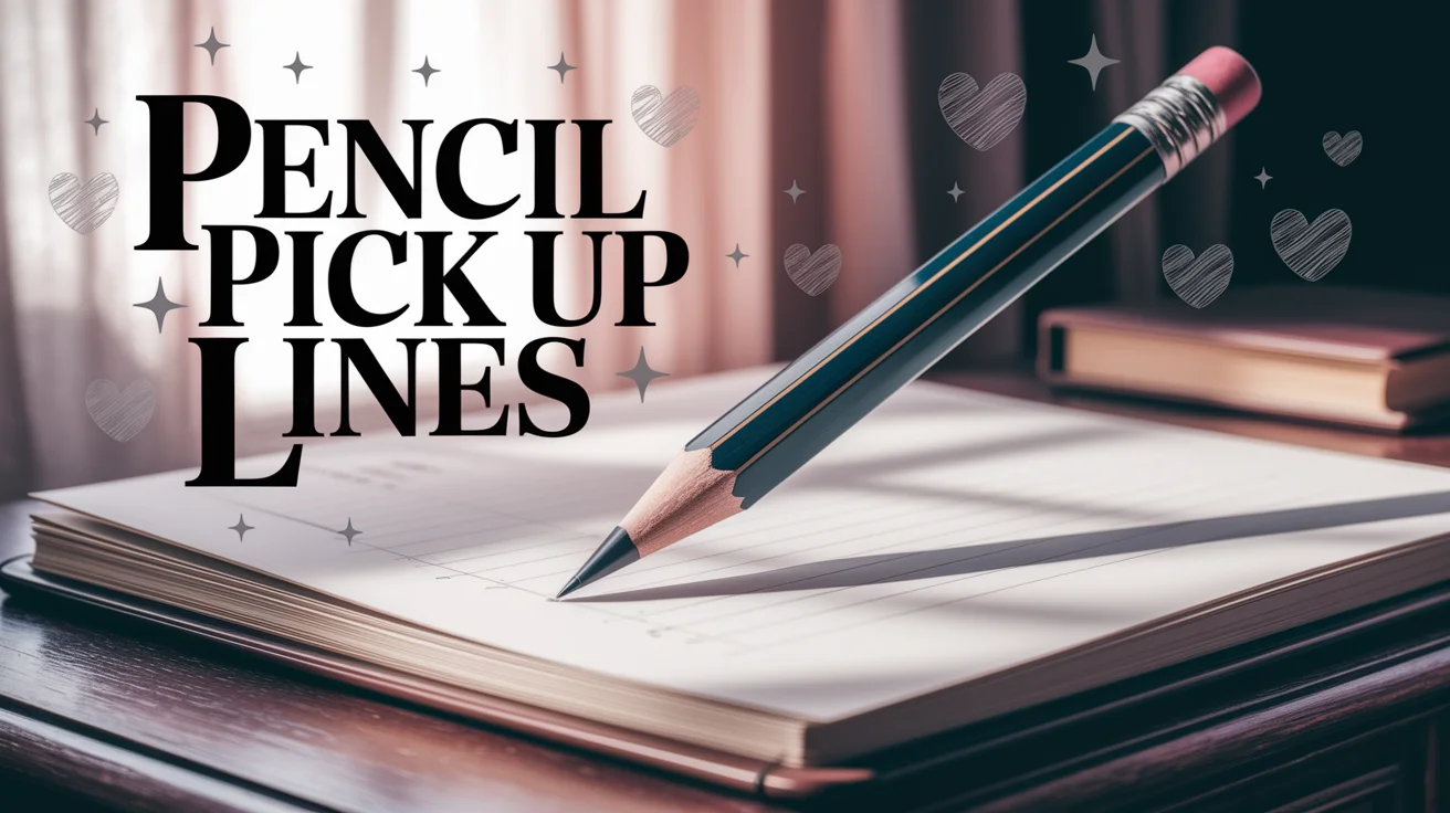 Pencil Pick Up Lines