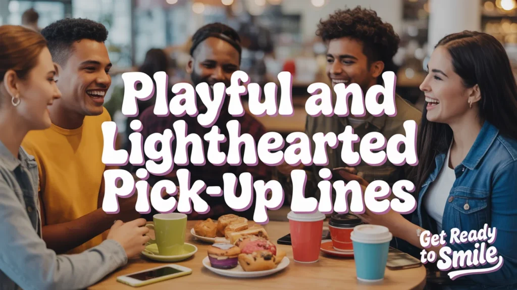 Playful and Lighthearted Pick-Up Lines