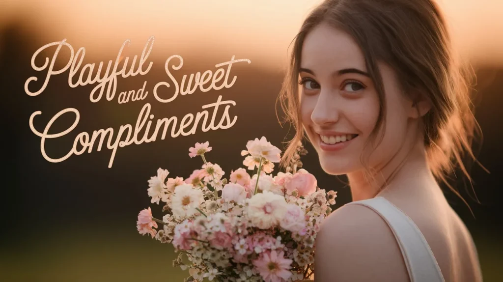 Playful and Sweet Compliments