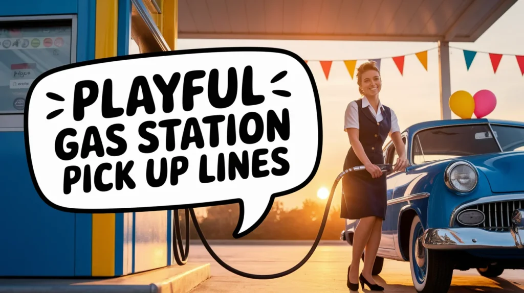 Playful Gas Station Pick Up Lines