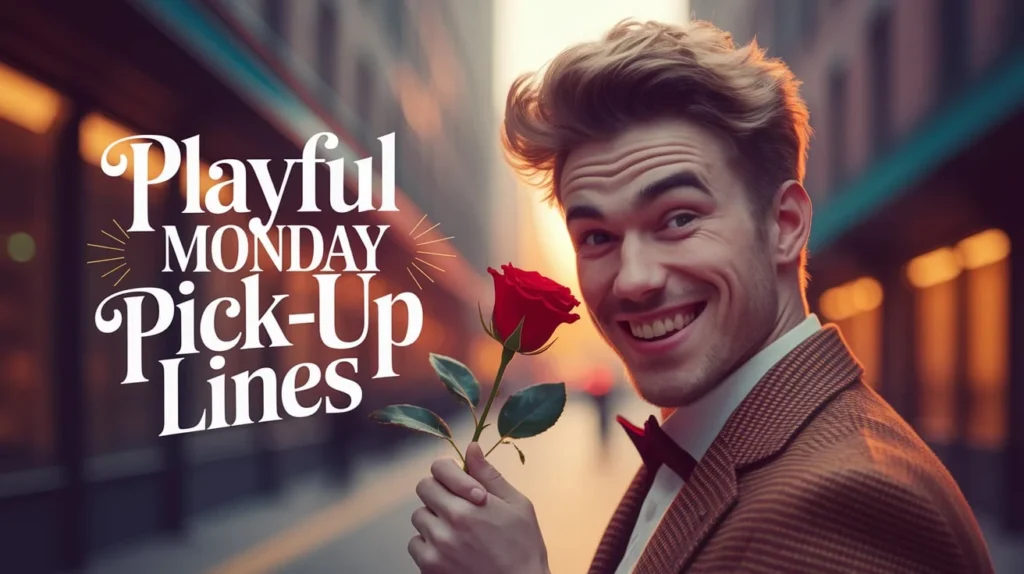 Playful Monday Pick-Up Lines
