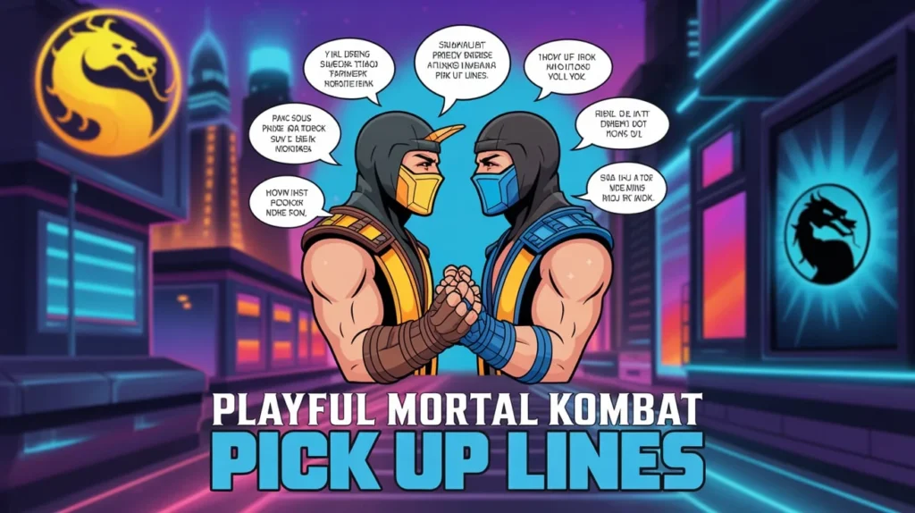 Playful Mortal Kombat Pick Up Lines